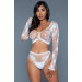 Комплект топ и трусики Be Wicked белый, One Size (S-L 34 -40)