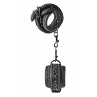 Наручники без ланцюжка стьобані Dream Toys Blaze Handcuff чорні