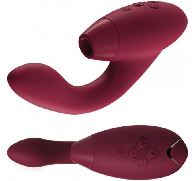 Инновационный Бесконтактный Стимулятор Womanizer Duo Bordeaux