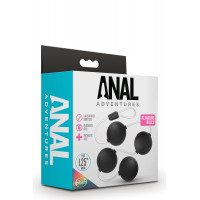Анальные шарики Blush Anal Adventures Pleasure Balls - Black