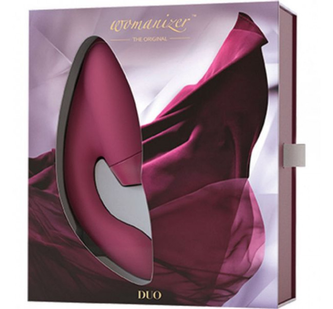 Инновационный Бесконтактный Стимулятор Womanizer Duo Bordeaux
