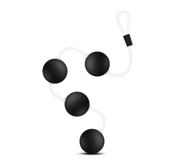 Анальные шарики Blush Anal Adventures Pleasure Balls - Black