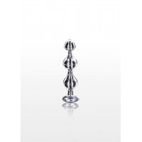 Анальна ялинка металева з каменем Toy Joy Anal Play Diamond Star Beads, Small