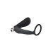 Анальная пробка с эррекционным кольцом FANTASSTIC VIBRATING ANAL PLUG WITH COCKRING BLACK