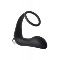 Анальная пробка с эррекционным кольцом FANTASSTIC VIBRATING ANAL PLUG WITH COCKRING BLACK Анальная пробка с эррекционным кольцом FANTASSTIC VIBRATING ANAL PLUG WITH COCKRING BLACK