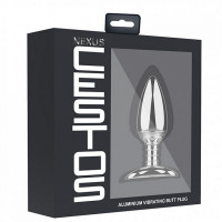 Анальная вибропробка NEXUS - CESTOS ALUMINIUM REMOTE CONTROL VIBRATING