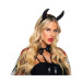 Блестящая накидка Leg Avenue Devil cape and horns O/S