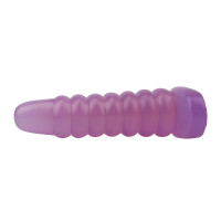 Велика анальна пробка Chisa Hi-Rubber Chubby Anal Plug, фіолетова