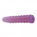 Большая анальная пробка Chisa Hi-Rubber Chubby Anal Plug, фиолетовая