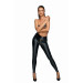 Брюки женские виниловые на молнии F217 Noir Handmade черные, XXL
