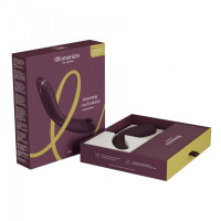 Вібратор для точки G c вакуумною стимуляцією Womanizer OG Aubergine