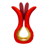 Двойной универсальный вибратор Gvibe MAXI, красный