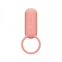 Эрекционное кольцо с вибрацией SVR Iroha, силиконовое, розовое, 9 х 3.8 см
