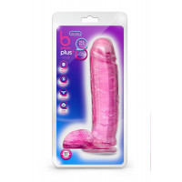 Фаллоимитатор гигант гелевый Blush b Yours розовый