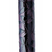 Флогер з фіолетовим тисненням Dream toys BLAZE Luxury Fetish та петлею