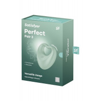Гибридный вибратор Satisfyer Perfect Pair 3(эрекционное кольцо, вибратор на палец) в форме Сердца