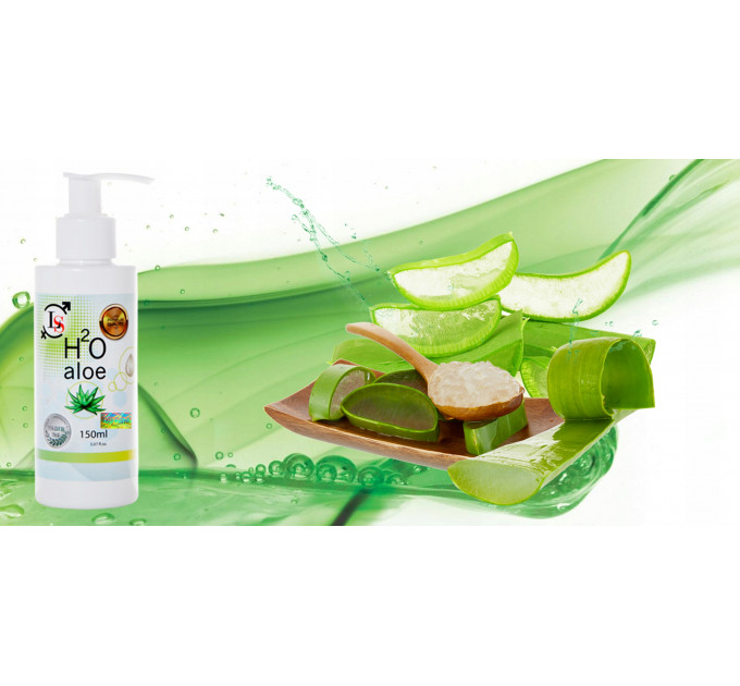 Лубрикант на водной основе с алоэ Love Stim H2O Aloe, 150ml
