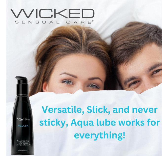 Лубрикант на водной основе WICKED AQUA 120ML