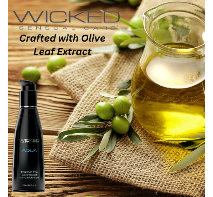 Лубрикант на водной основе WICKED AQUA 120ML