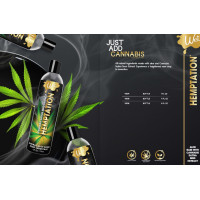 Лубрикант с экстрактом каннабиса Wet Hemptation Natural Hemp, 236 мл