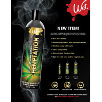Лубрикант с экстрактом каннабиса Wet Hemptation Natural Hemp, 236 мл