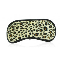 Маска DS Fetish Blindfold leopard satin