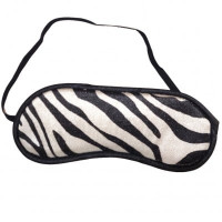 Маска на глаза мягкая, зебра