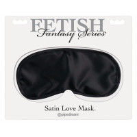 Маска атласная Pipedream Fetish Fantasy Series SATIN LOVE черная