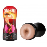 Мастурбатор анус Blush Coverboy Cowboy бежевый, 18.5 см