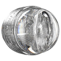 Мастурбатор двухсторонний Fleshlight Quickshot Autumn Falls с имитацией вагины и ануса, прозрачный