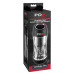 Мастурбатор Pipedream PDX Elit Viewtube Pro Clear с вибрацией и вакуумом, 23 см