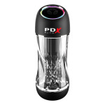 Мастурбатор Pipedream PDX Elit Viewtube Pro Clear с вибрацией и вакуумом, 23 см