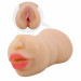 Мастурбатор з двома входами Crazy Bull Zoey Soft Skin рот і вагіна, 17 х 8.2 см