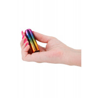 Міні-вібратор для стимуляції клітора NS Novelties Chroma Rainbow перезаряджається, райдужний, S