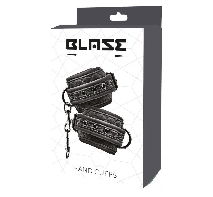 Наручиники Dream Toys BLAZE HANDCUFF DIAMOND BLACK Наручиники Dream Toys BLAZE HANDCUFF DIAMOND BLACK