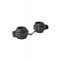 Наручники без ланцюжка стьобані Dream Toys Blaze Handcuff чорні