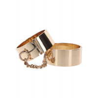 Наручники Slave Wrist Cuffs TABOOM, металеві, золотисті