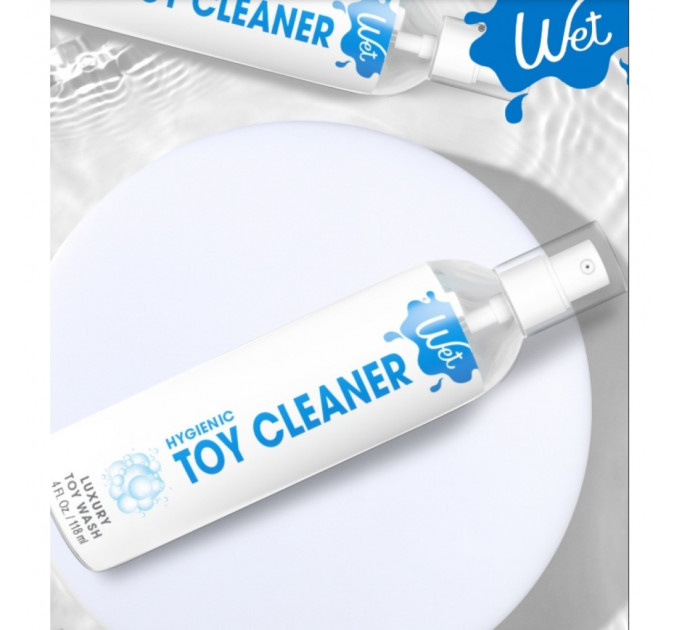 Очищувач для секс-іграшок без спирту Wet Toy Cleaner, на водній основі, 236 мл
