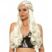 Парик белый длинный Leg Avenue Dragon Queen Wig (Дейнерис), размер O/S, длина 81 см