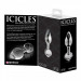 Скляний анальний затор Pipedream Icicles No 44 Dildo Dildo Glass