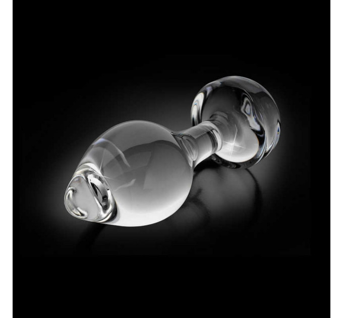 Скляний анальний затор Pipedream Icicles No 44 Dildo Dildo Glass