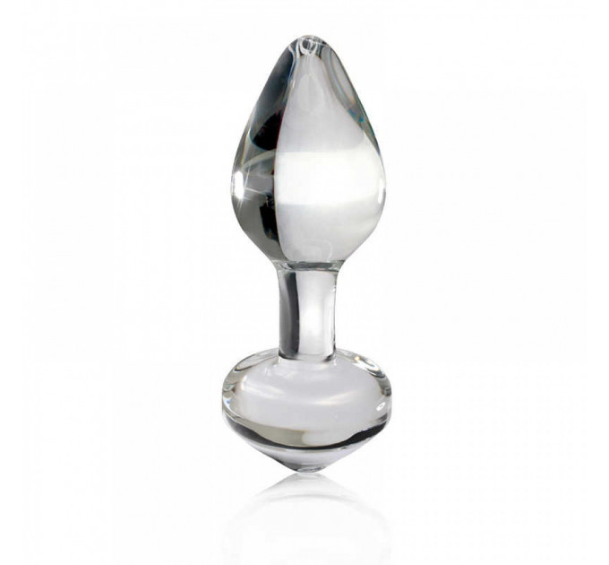Скляний анальний затор Pipedream Icicles No 44 Dildo Dildo Glass