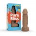 Свічка пікантної форми Pure Bliss MINI Brown коричнева, 15 см
