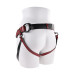 Трусики для страпона Sportsheets Saffron Monte Strap On из искусственной кожи, красные