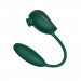 Ваккумный стимулятор с виброяйцом High End Suction Love Egg GREEN