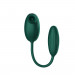 Ваккумный стимулятор с виброяйцом High End Suction Love Egg GREEN