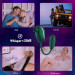 Ваккумный стимулятор с виброяйцом High End Suction Love Egg GREEN