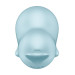 Вакуумный стимулятор Satisfyer Sassy Seal с вибрацией, голубой, 9.5 см