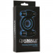 Эрекционное кольцо с вибрацией Vibrating Double C-Ring - Black