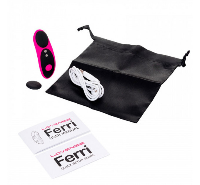 Вибратор в трусики с фуннкцией управления смартфоном Lovense Ferri